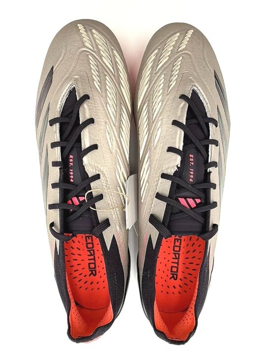 NEW adidas Predator Elite FG Soccer Cleats Men\'s Size 9 / Women 10 Platinum main image 13